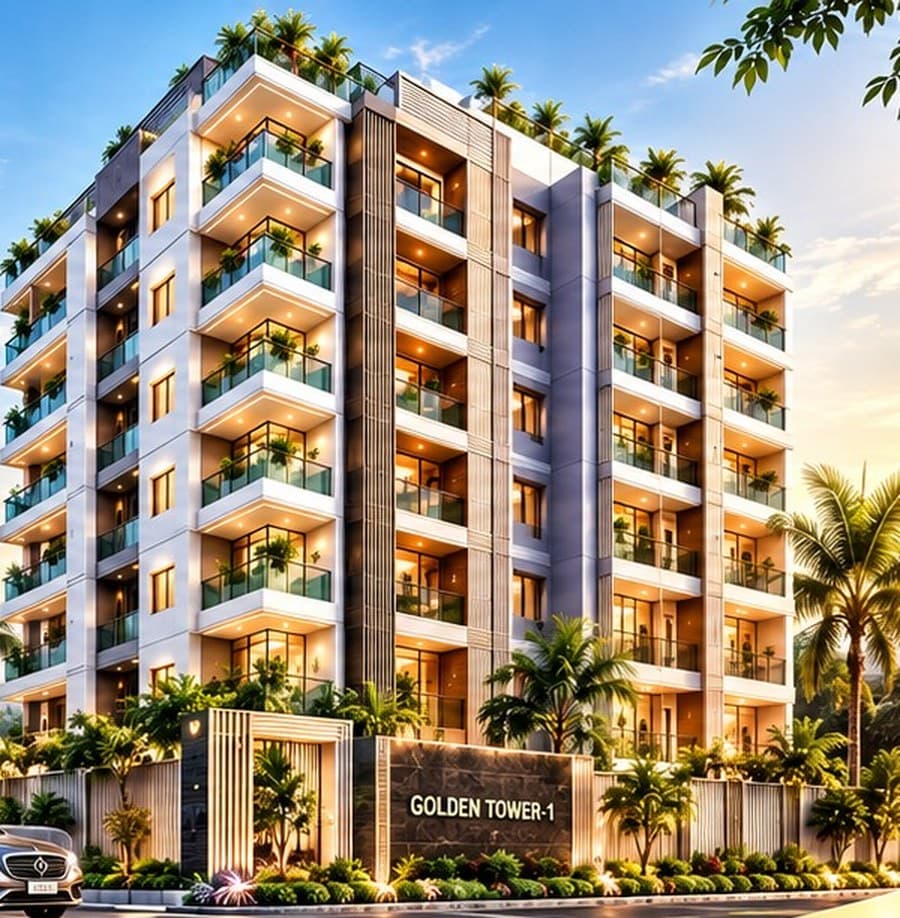 Golden Tower-1 by SafeNest Properties, Bosila, Mohammadpur